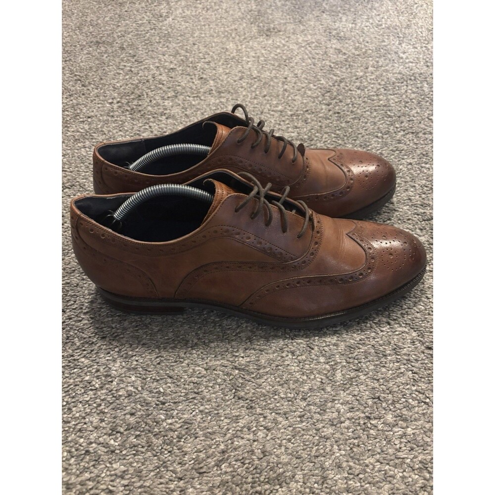 Cole Haan Oxford Dress Shoes Men’s 11 Grand 360 2.0 Wing Tip Tan C29999